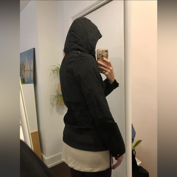 H&M DIVIDED black parka coat - Picture 6 of 6